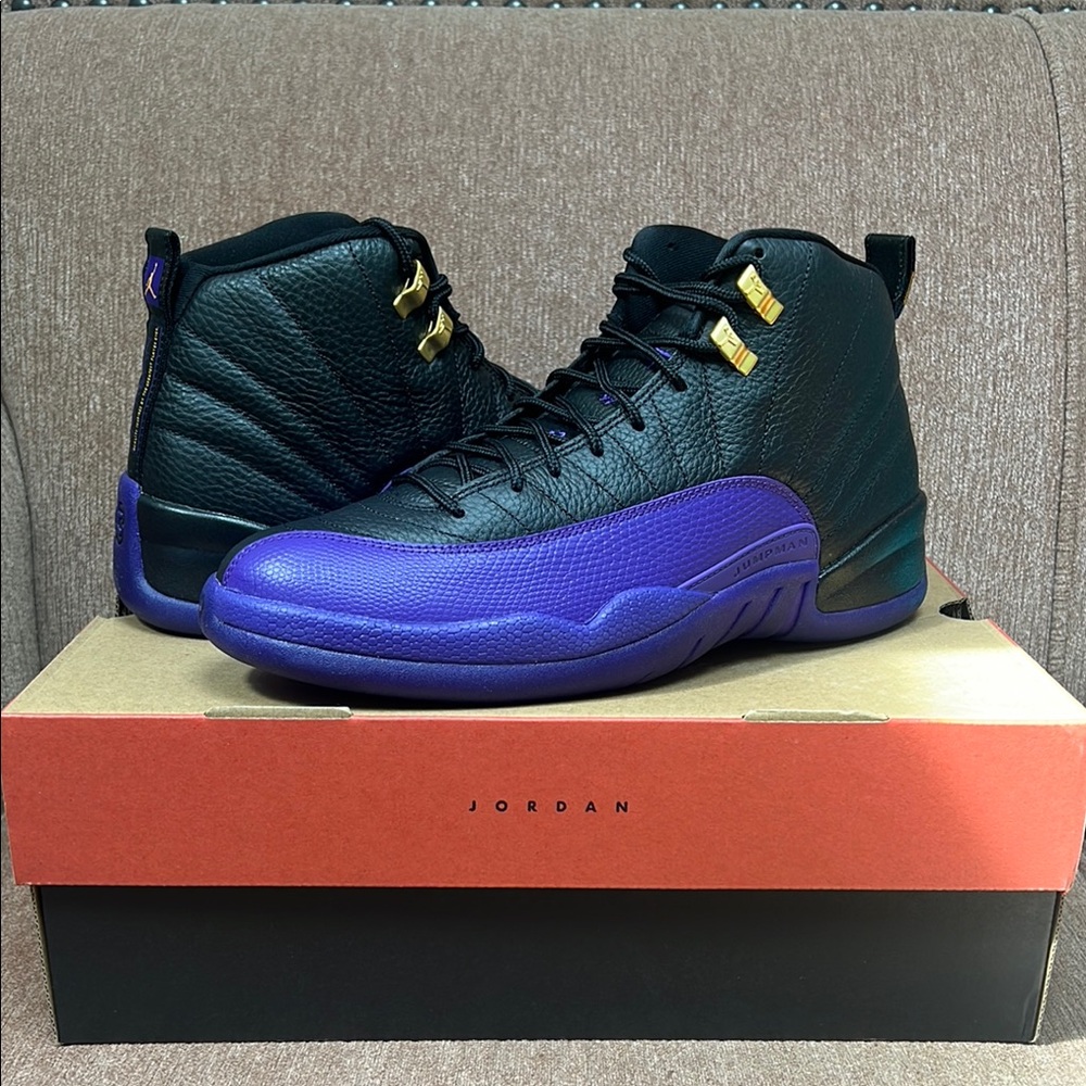 Jordan AJ12 Retro Black/Field Purple CT8013-057